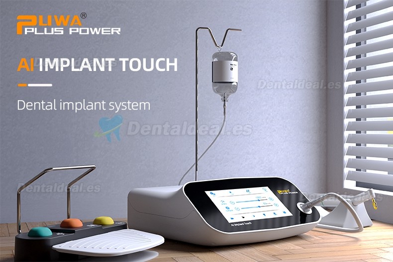 Pluspower®Ai Touch Sistema de cirugía de implante motor sin escobillas dental con contraángulo 20:1